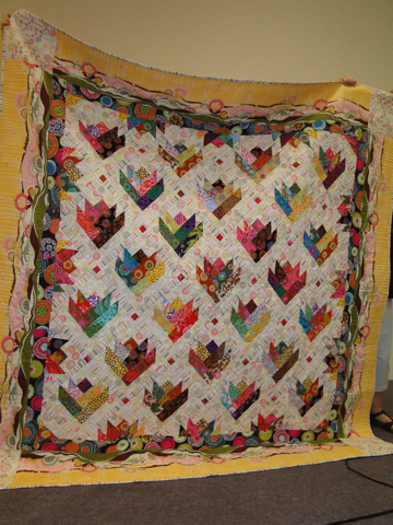 Lori Platt, "Kaffe Fabric Flowers"